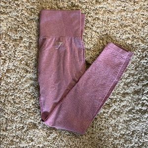 Gymshark pink vital seamless leggings medium